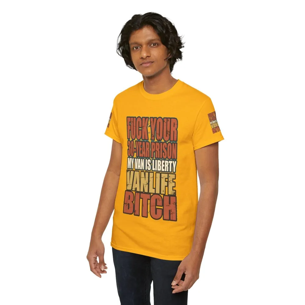 Unisex Heavy Cotton Tee — "Fuck Your 30 Year" Design F**K-Line