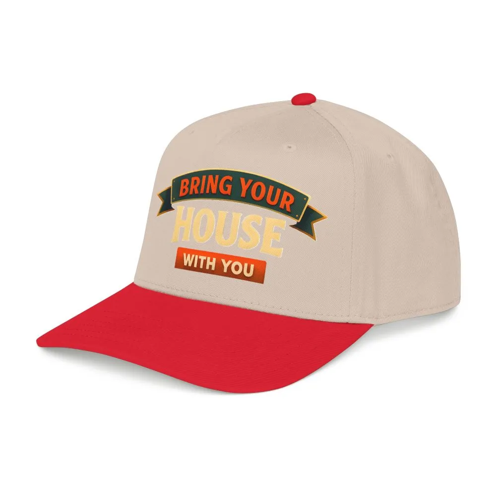 Baseball Cap - "Bring Your House With You" Design Scenic-Line