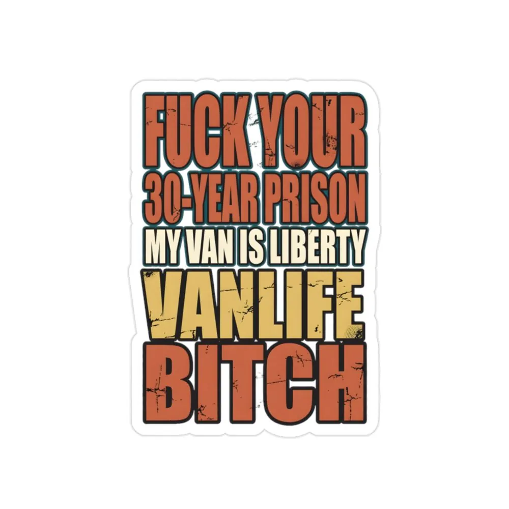 6079201738321064637_2048.jpeg Transparent Outdoor Stickers – "Fuck Your 30 Year" Design F**K-Line