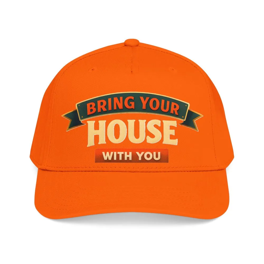 Baseball Cap - "Bring Your House With You" Design Scenic-Line