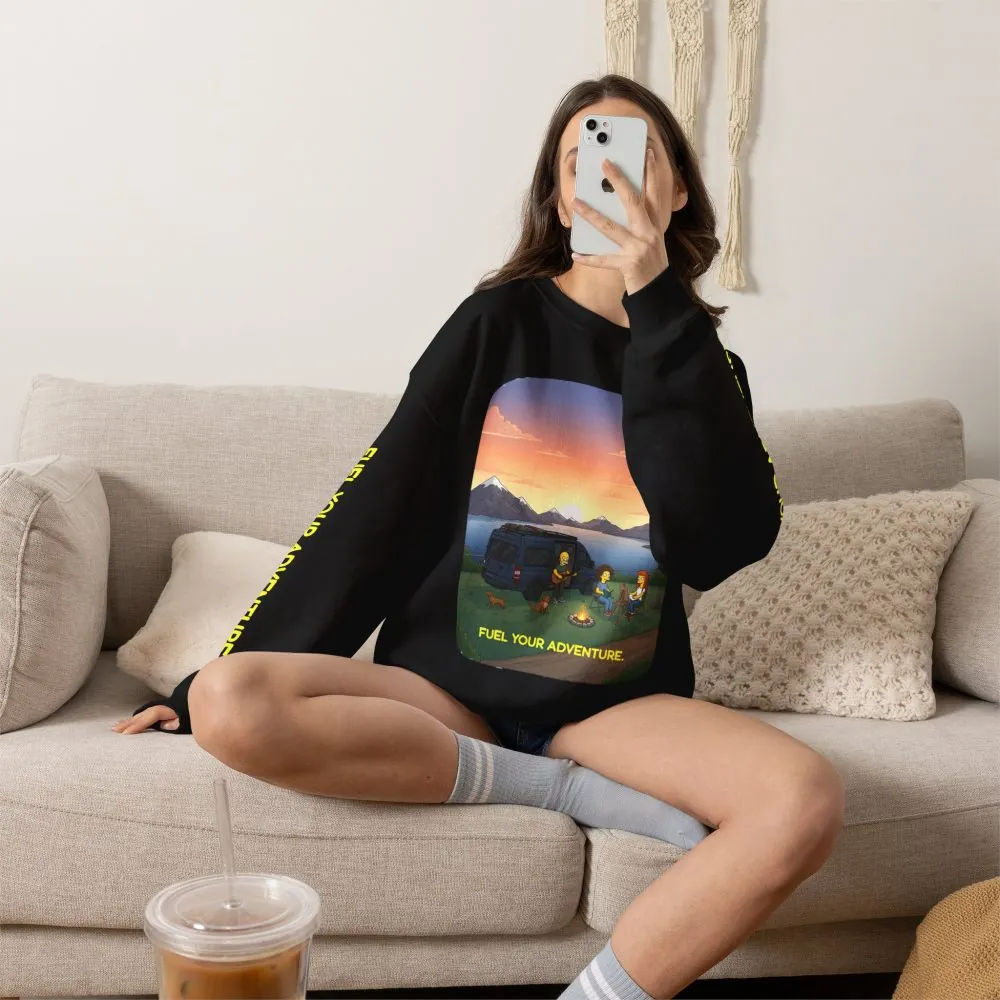 6117382401516459815_2048.jpeg Unisex Heavy Blend™ Crewneck Sweatshirt — "Fuel Your Adventure" Design Sitcom-Line