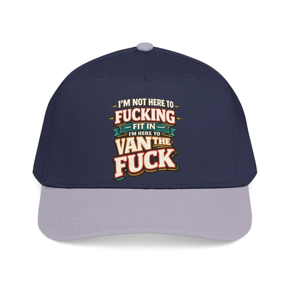 6153170633731153859_2048.jpeg Baseball Cap - "I´m Not Here To Fucking Fit In" Design F**K-Line