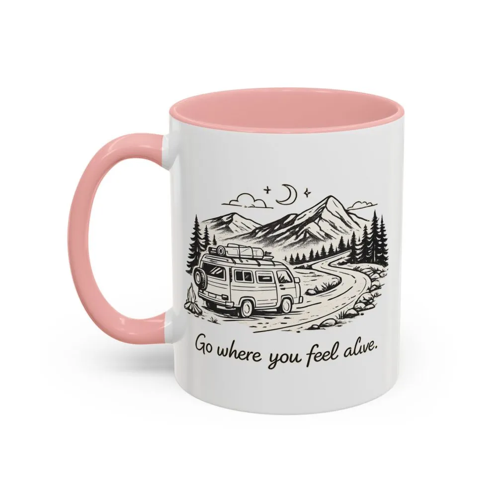 6182300048721775919_2048.jpeg Accent Coffee Mug (11, 15oz) — "Go Where You Feel Alive" Design Minimal-Line