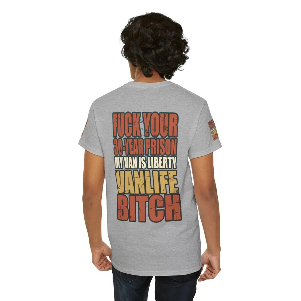 Unisex Heavy Cotton Tee — "Fuck Your 30 Year" Design F**K-Line