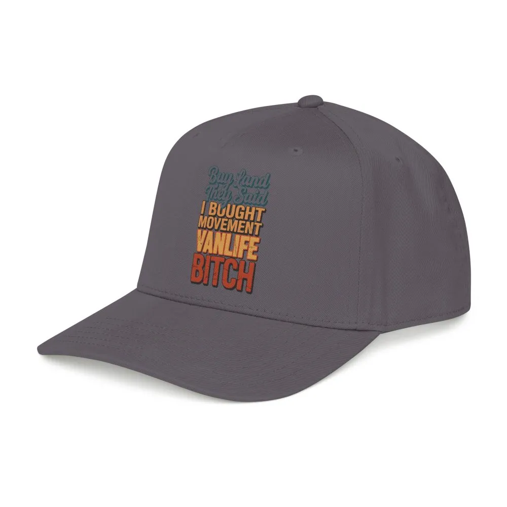 Baseball Cap - "Buy Land They Said" Design F**K-Line