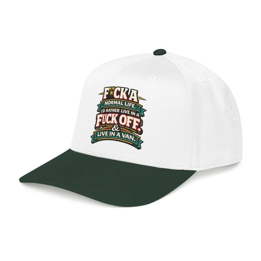Baseball Cap - "Fuck A Normal Life" Design F**K-Line