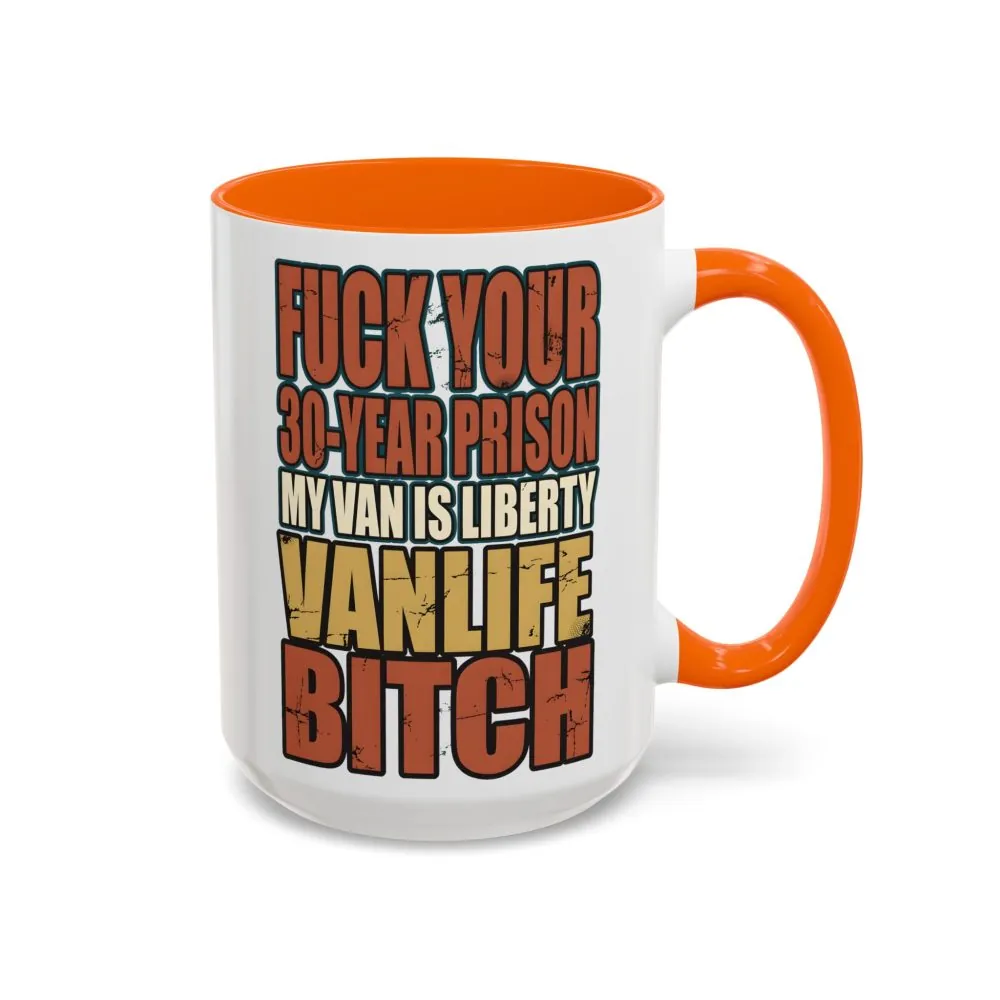 6237289431756438804_2048.jpeg Accent Coffee Mug (11, 15oz) — "Fuck Your 30 Year" Design F**K-Line