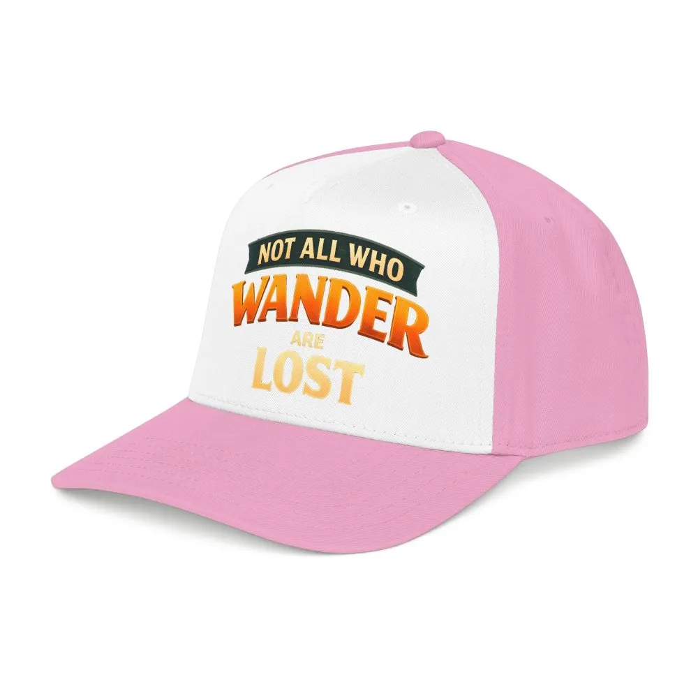 6264253312570362666_2048.jpeg Baseball Cap - "Not All Who Wander Are Lost" Design Scenic-Line