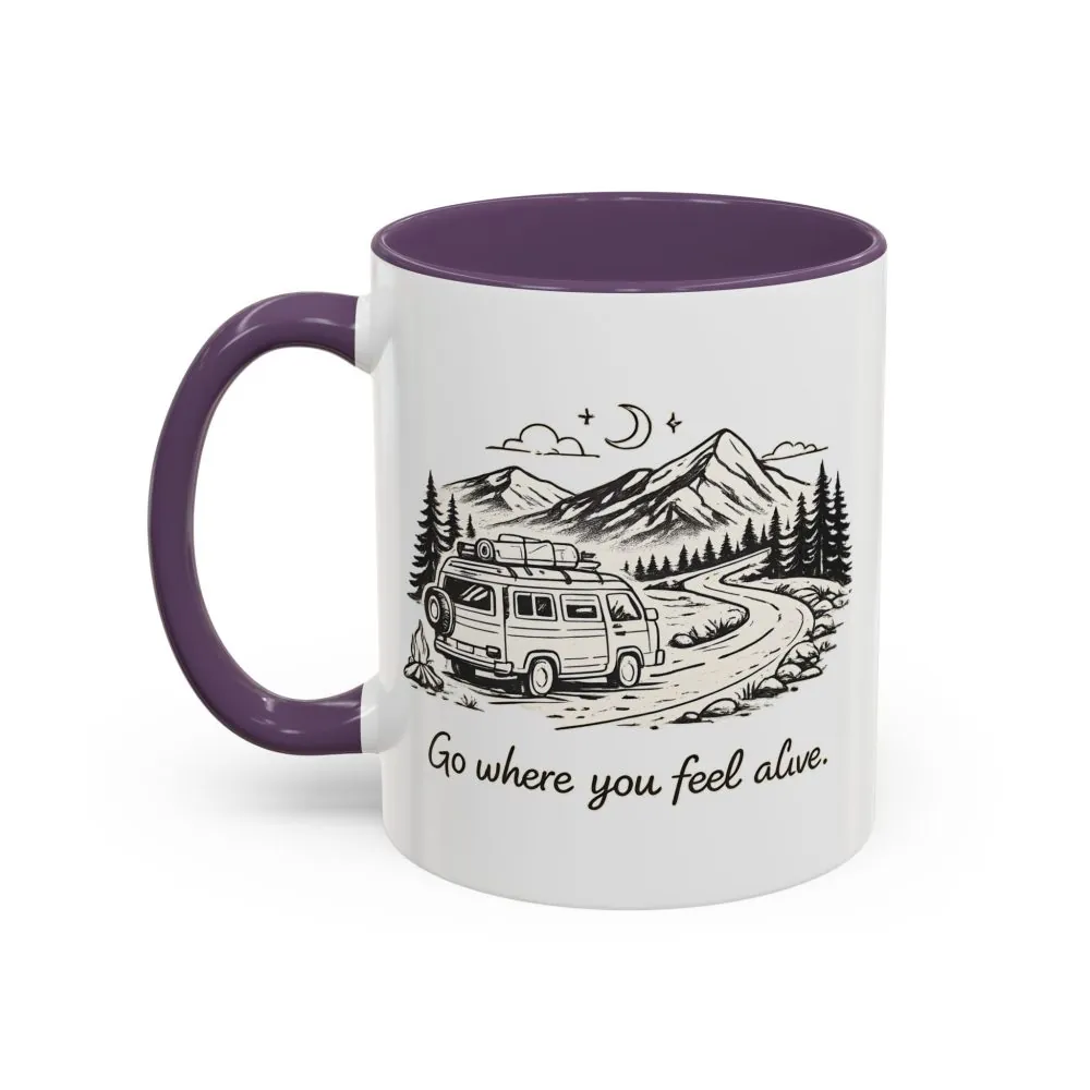 6264336266848617833_2048.jpeg Accent Coffee Mug (11, 15oz) — "Go Where You Feel Alive" Design Minimal-Line