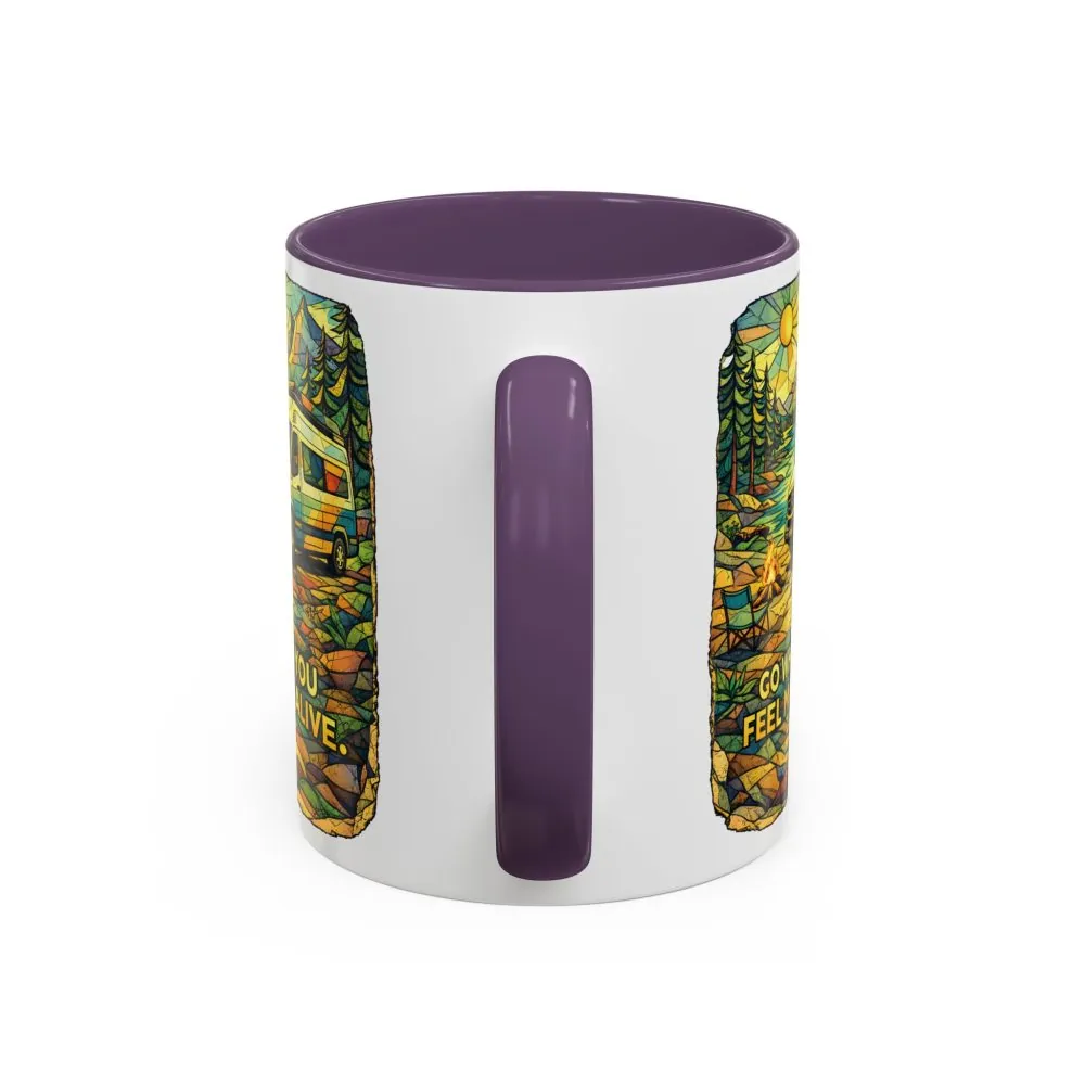 6277830870526375063_2048.jpeg Accent Coffee Mug (11, 15oz) — "Go Where You Feel Most Alive" Design Cubic-Line