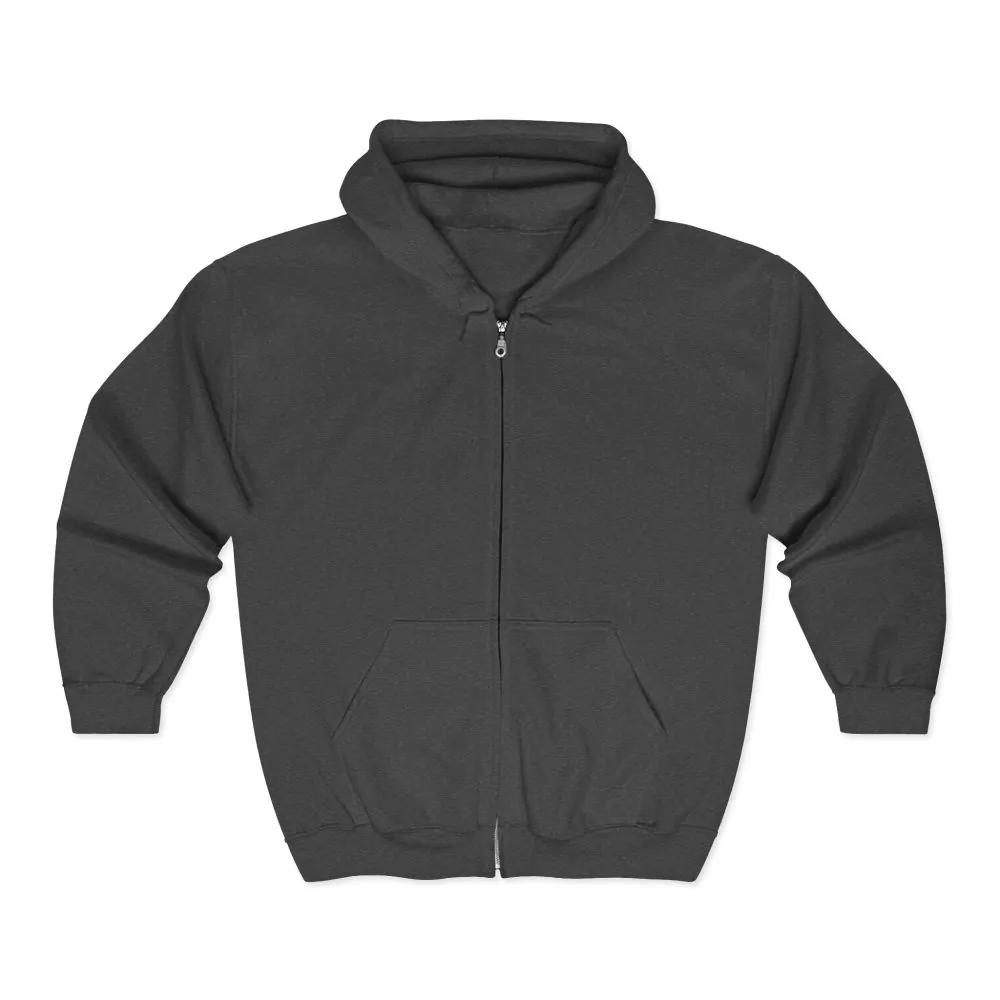 6319091261079877355_2048.jpeg Zip Hoodie — "Home Is Where You Park It-Adventure is the destination"(Only Back Printed) Camper Van Adventure Zip-Up