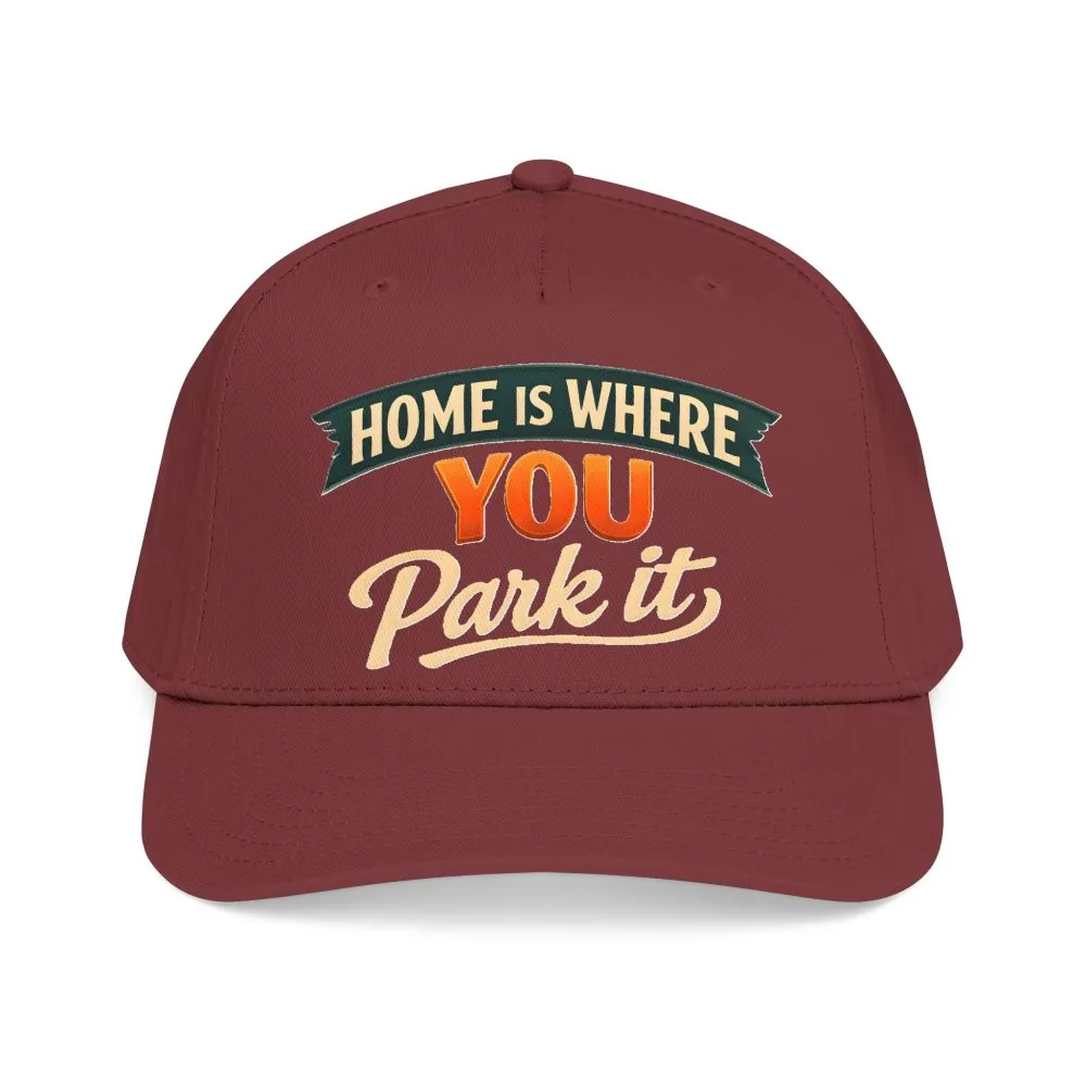 6326522235667080948_2048.jpeg Baseball Cap - "Home Is where You Park It" Design Scenic-Line