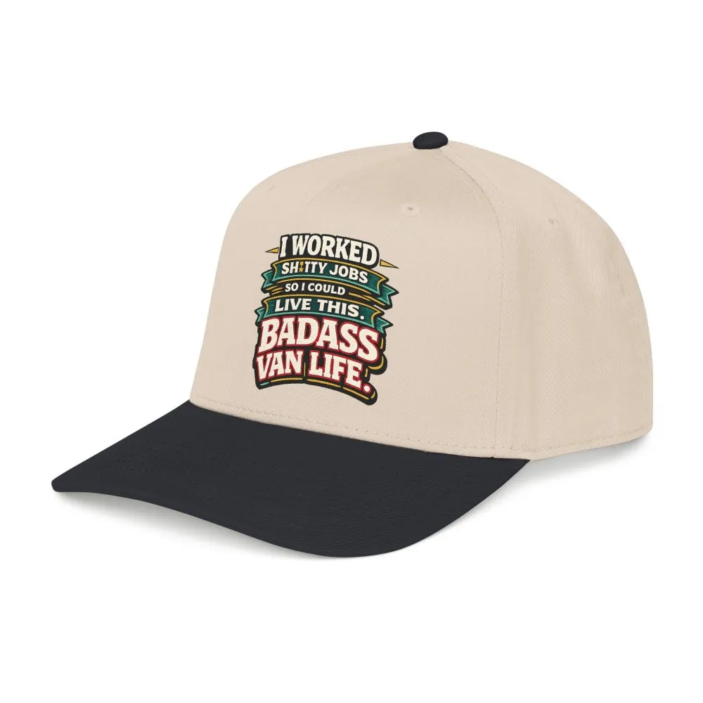 6344587843833037524_2048.jpeg Baseball Cap - "I Worked Shitty Jobs" Design F**K-Line