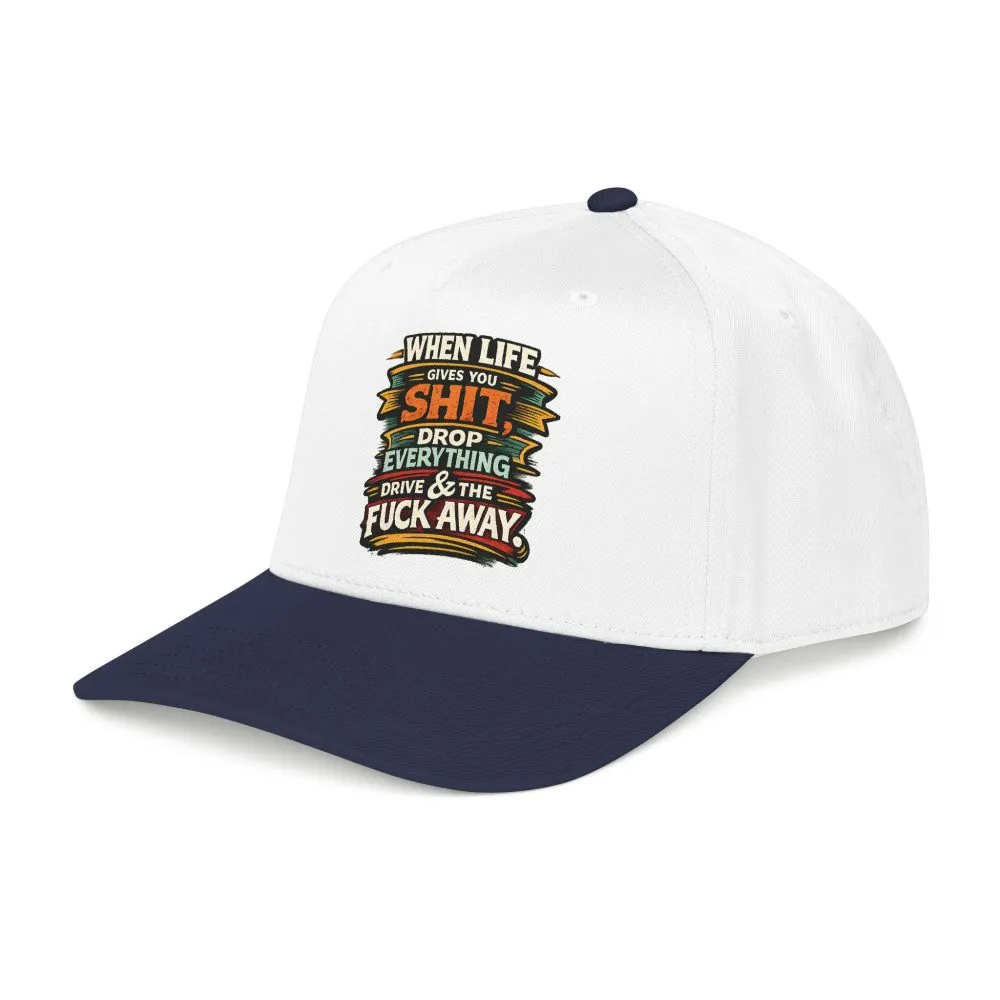 6350612649912961301_2048.jpeg Baseball Cap - "When Live Gives You Shit" Design F**K-Line