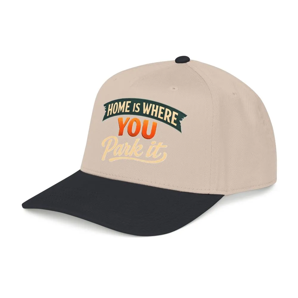 6408199896360432712_2048.jpeg Baseball Cap - "Home Is where You Park It" Design Scenic-Line