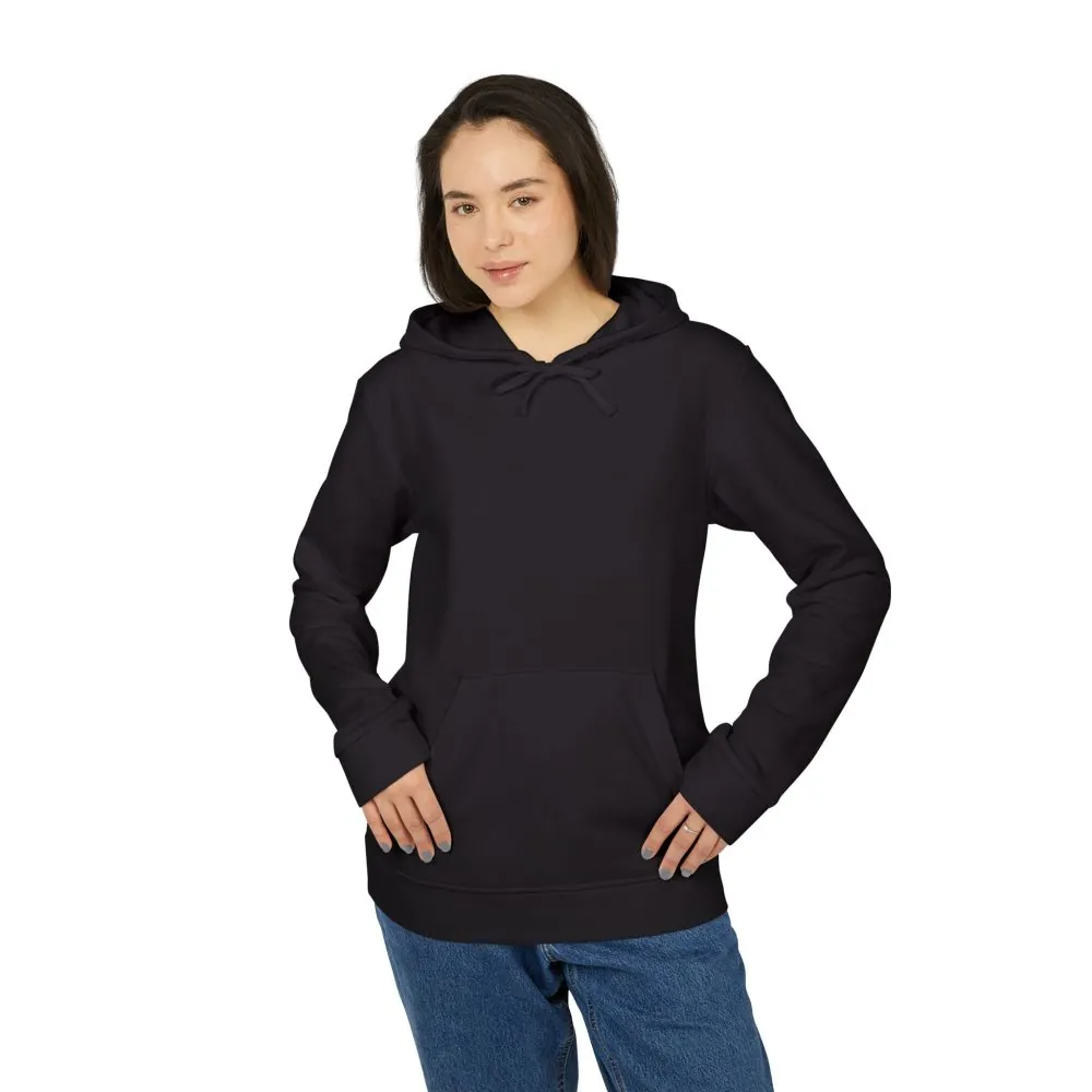 Hoodie(Adidas) — 'Adventure Awaits-Go Where You Feel Most Alive' Outdoor Travel Pullover (Only Back Printed)