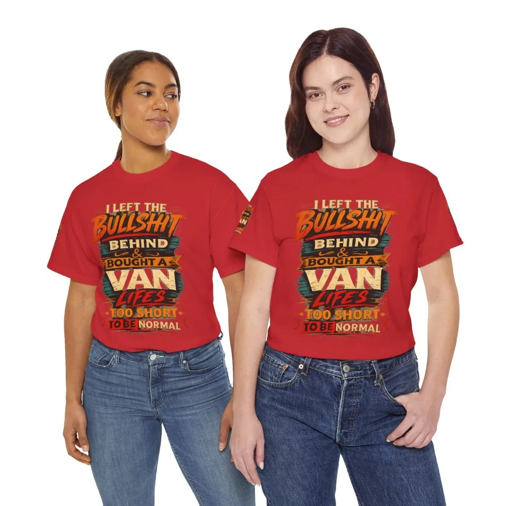 6465163357824272516_2048.jpeg Unisex Heavy Cotton Tee — "I Left The Bullshit" Design F**K-Line