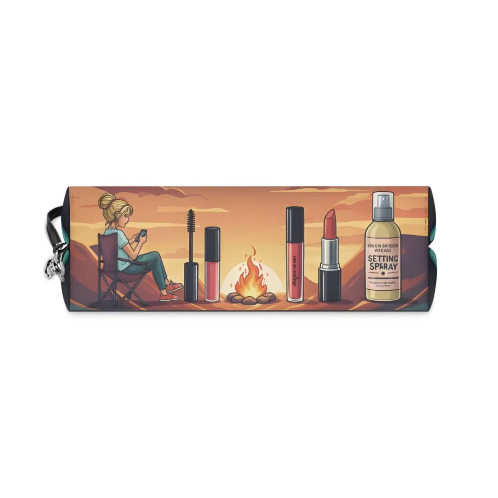 6481739155708463525_2048.jpeg Makeup Bag — "Adventure Is My Aesthetic and My Foundation" campervan quoted