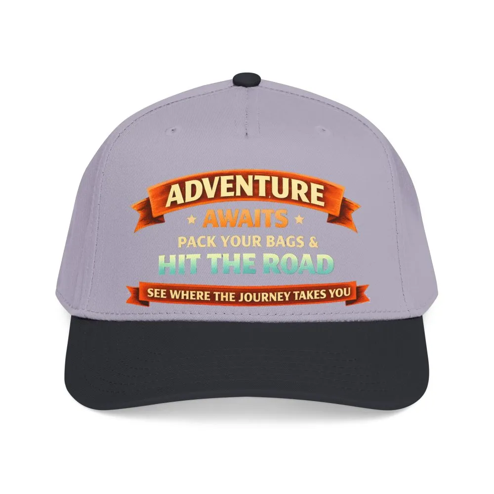 6527448163258640866_2048.jpeg Baseball Cap - "Adventure Awaits-Pack Your Bags" Design Scenic-Line