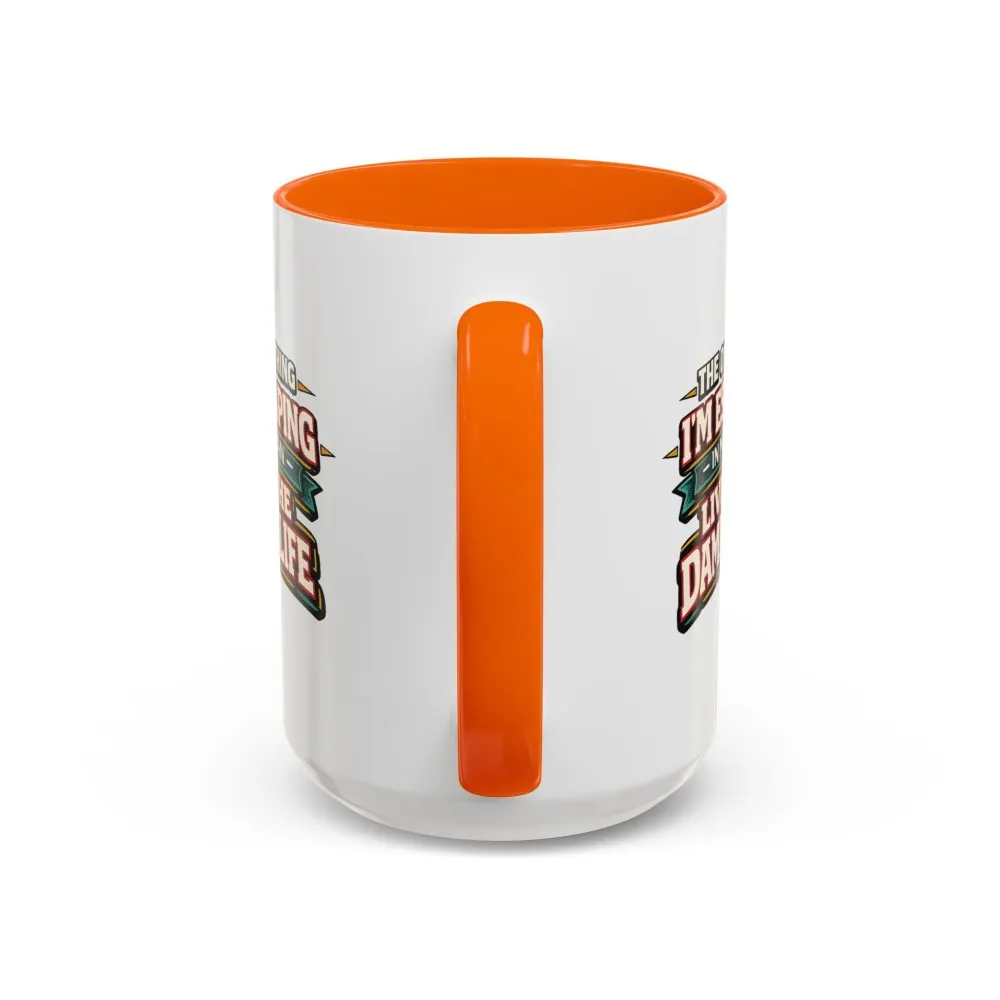 6538314055139491760_2048.jpeg Accent Coffee Mug (11, 15oz) — "The Only Thing I´m Escaping" Design F**K-Line