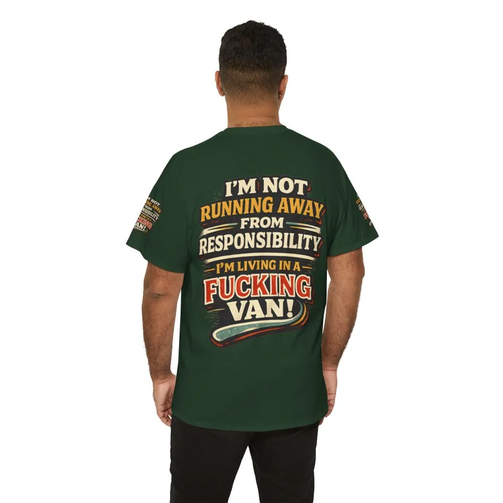 6610156777181519600_2048.jpeg Unisex Heavy Cotton Tee — "I`m Not running Away" Design F**K-Line