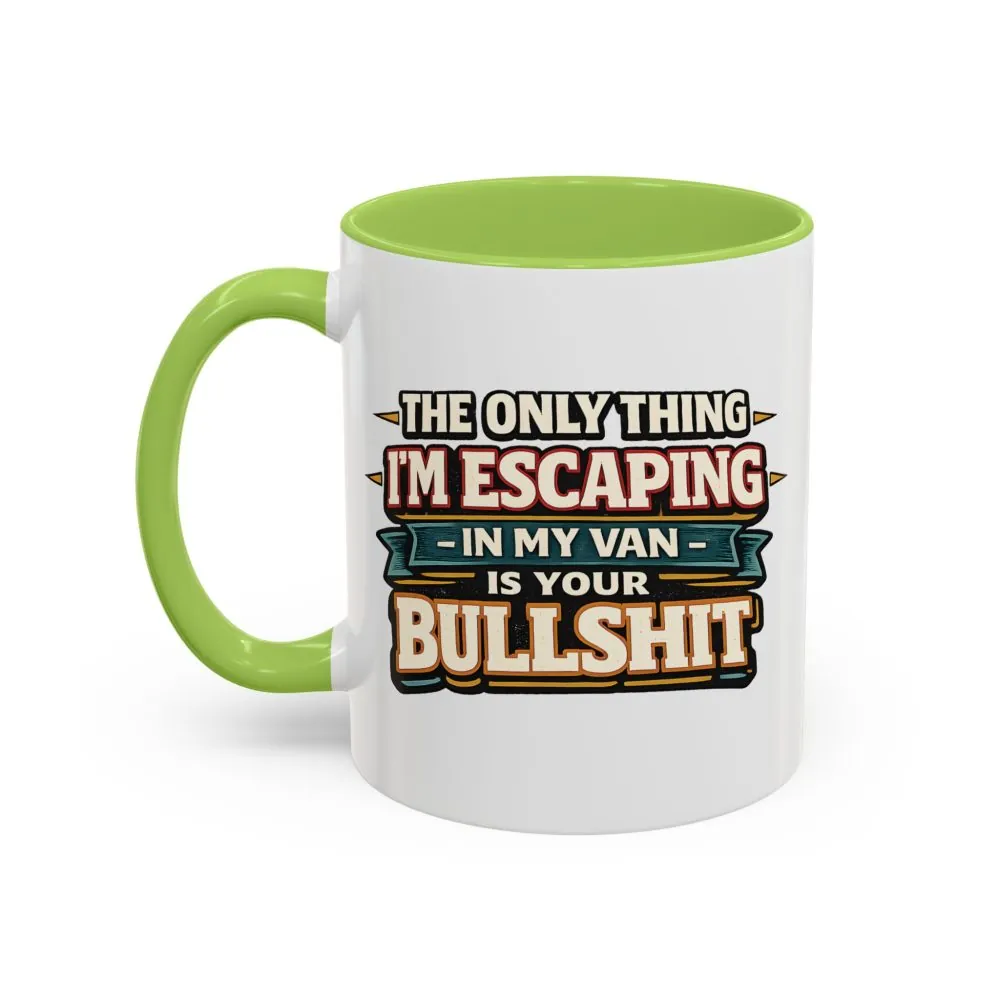 6645133151409833959_2048.jpeg Accent Coffee Mug (11, 15oz) — "The Only Thing I´m Escaping" Design F**K-Line