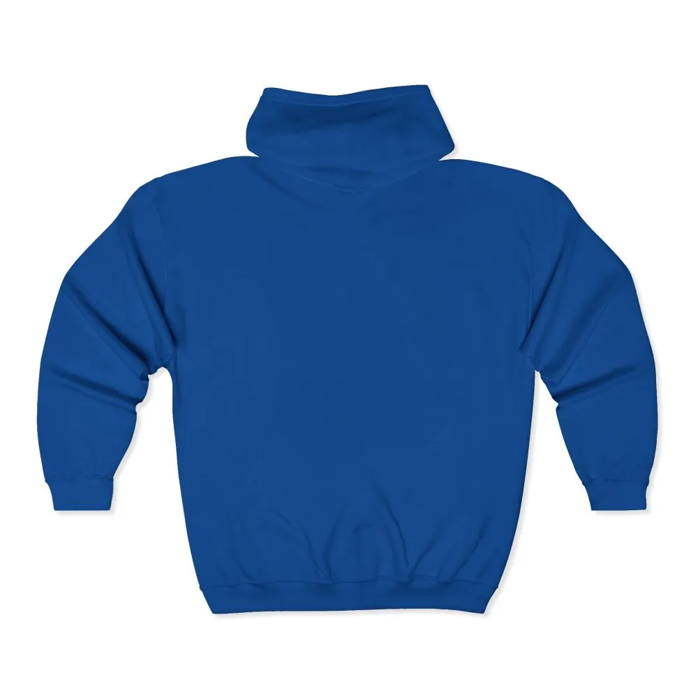 6678187314905375167_2048.jpeg Zip Hoodie — "Adventure Awaits-Go Where You Feel Most Alive" (Only Front Printed) Camper Van Adventure Zip-Up