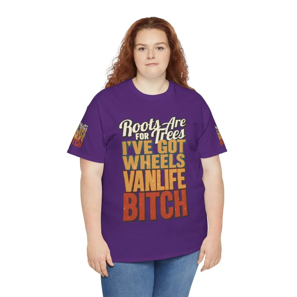 6687370796510687763_2048.jpeg Unisex Heavy Cotton Tee — "Roots Are For Trees" Design F**K-Line