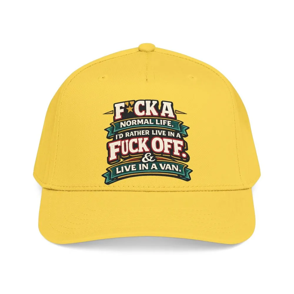 Baseball Cap - "Fuck A Normal Life" Design F**K-Line