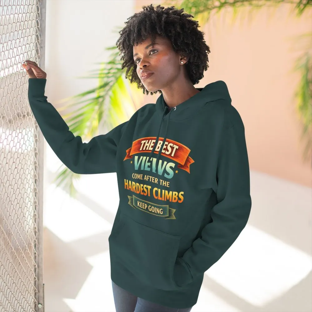 6696582569258007164_2048.jpeg Three-Panel Fleece Hoodie - "The Best Views" Design Scenic-Line