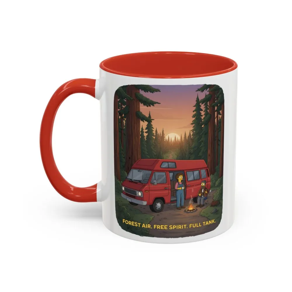 6731343070271128806_2048.jpeg Accent Coffee Mug (11, 15oz) — "Forest Air Free Spirit Full Tank" Design Sitcom-Line