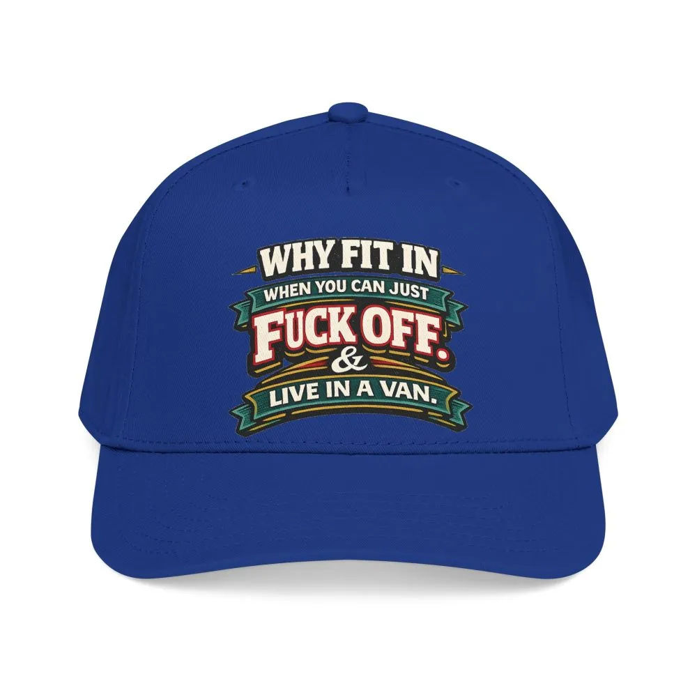 Baseball Cap - "Why Fit In" Design F**K-Line