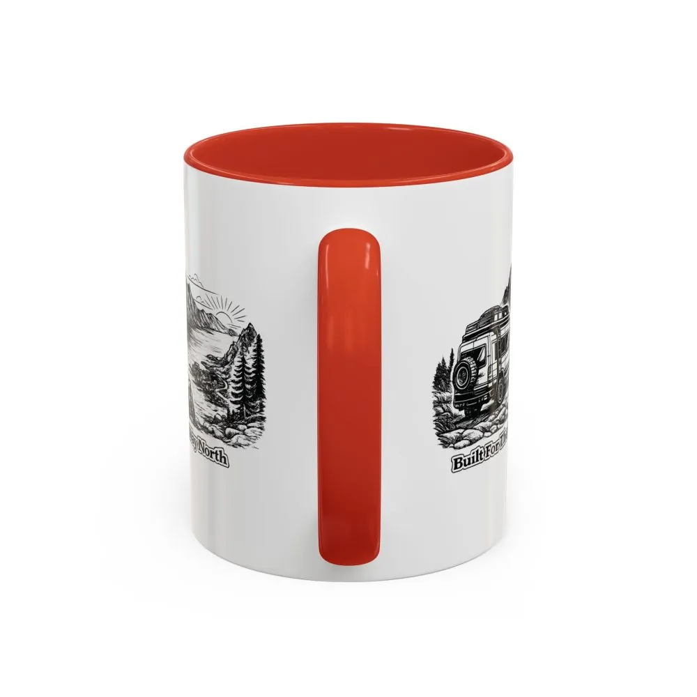 6775484403390263607_2048.jpeg Accent Coffee Mug (11, 15oz) — "Built For The Long Way North" Design Minimal-Line