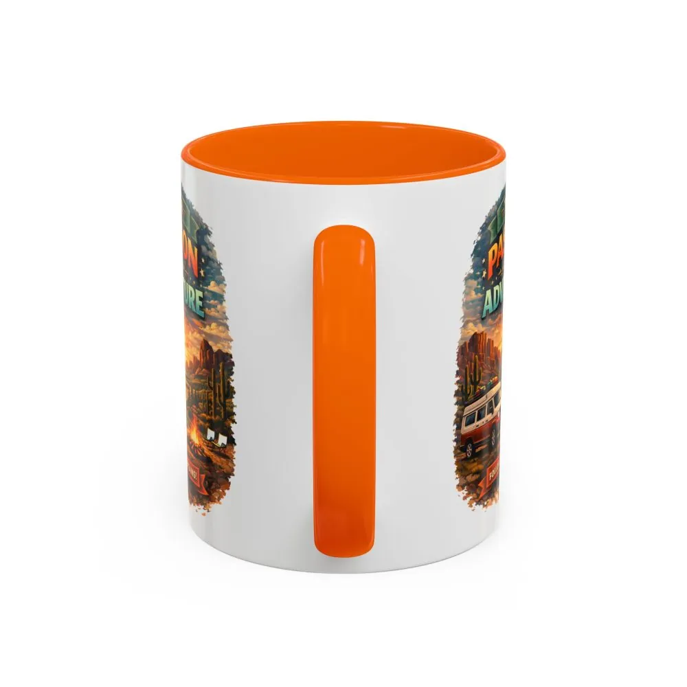 6807549840740696531_2048.jpeg Accent Coffee Mug (11, 15oz) — "Turn Passion Into Adventure" Design Scenic-Line