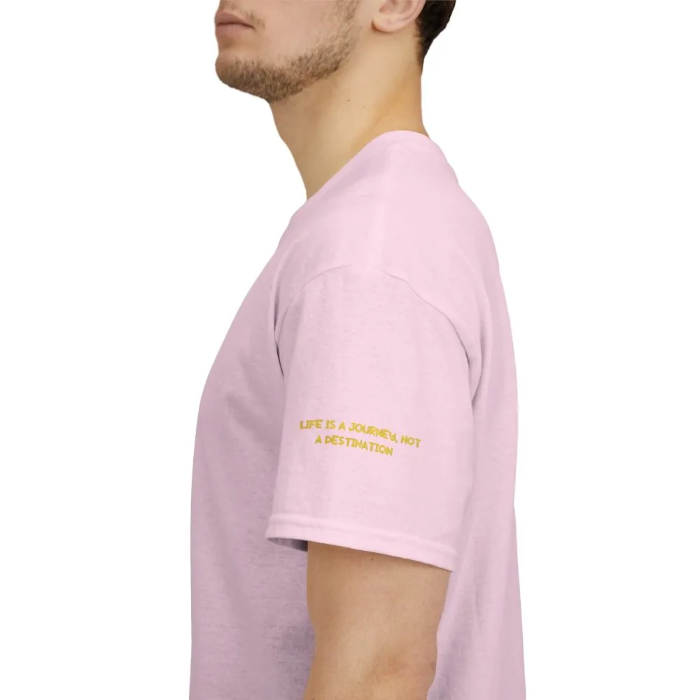 6827726998639191127_2048.jpeg Unisex Heavy Cotton Tee — "Life Is A Journey-Not A Destination" Design Sitcom-Line