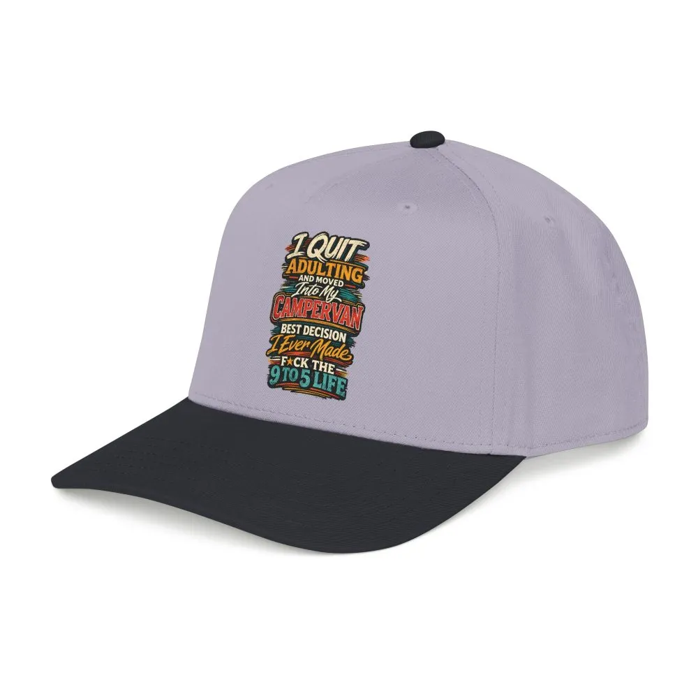 Baseball Cap - "I Quit Adulting" Design F**K-Line