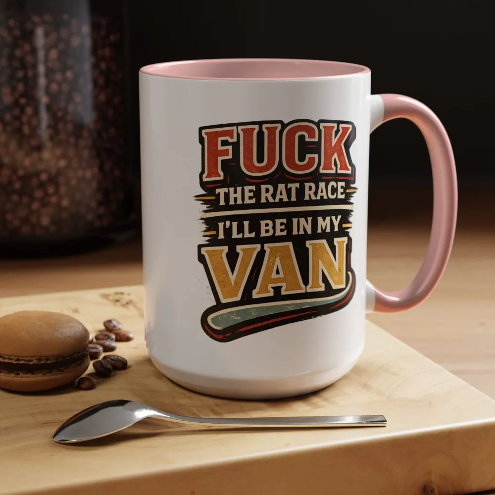 6899608713024337064_2048.jpeg Accent Coffee Mug (11, 15oz) — "Fuck The Rat Race" Design F**K-Line