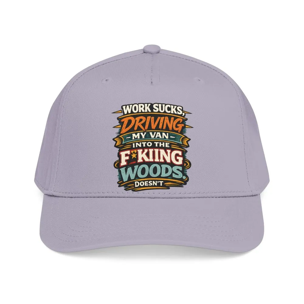 Baseball Cap - "Work Sucks" Design F**K-Line