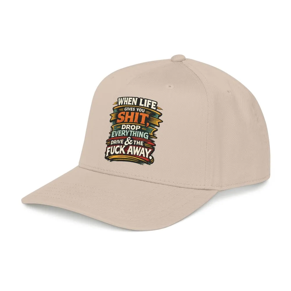 6943393140918915254_2048.jpeg Baseball Cap - "When Live Gives You Shit" Design F**K-Line