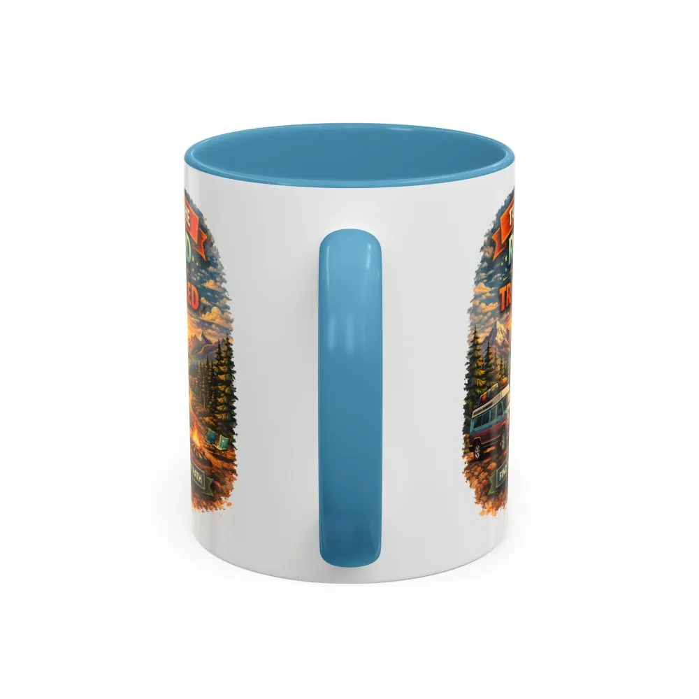 6994928724754187899_2048.jpeg Accent Coffee Mug (11, 15oz) — "Take The Road Less Traveled" Design Scenic-Line