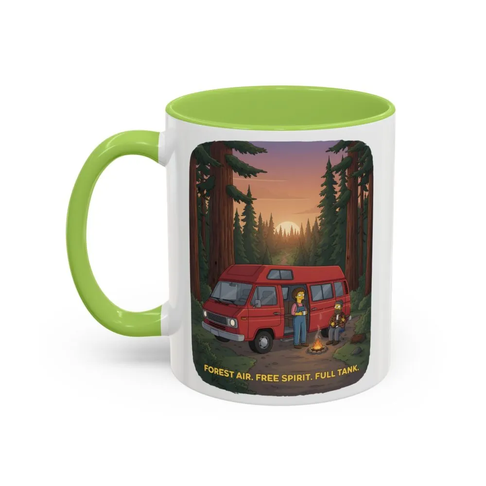 6998343715181503175_2048.jpeg Accent Coffee Mug (11, 15oz) — "Forest Air Free Spirit Full Tank" Design Sitcom-Line