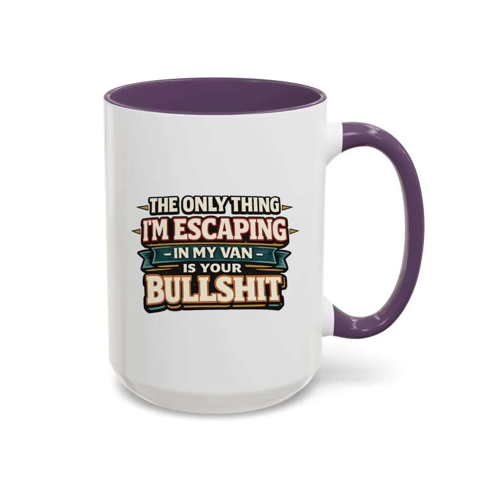 7010427812231066622_2048.jpeg Accent Coffee Mug (11, 15oz) — "The Only Thing I´m Escaping" Design F**K-Line