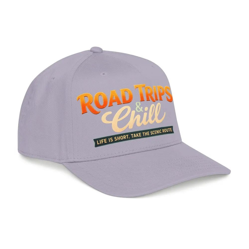7049172852319784677_2048.jpeg Baseball Cap - "Road Trips And Chill" Design Scenic-Line