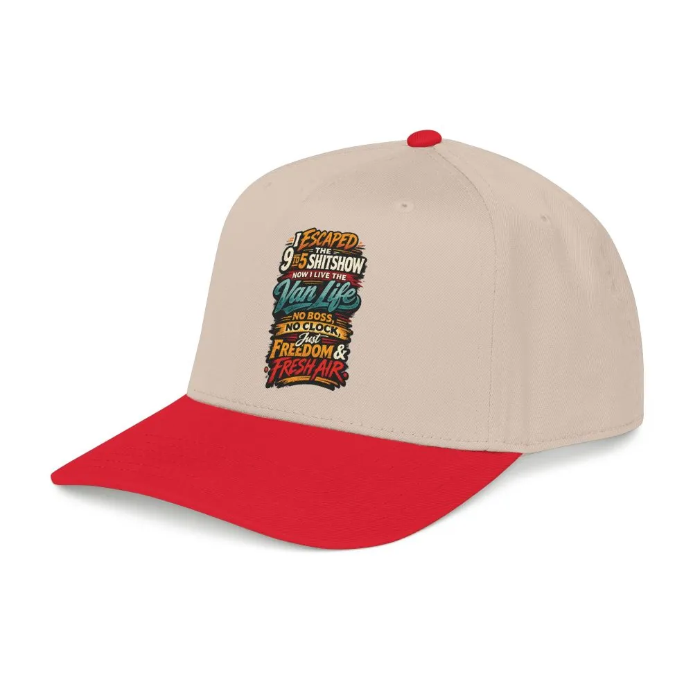 7112477656901794652_2048.jpeg Baseball Cap - "I Escaped The 9 To 5" Design F**K-Line