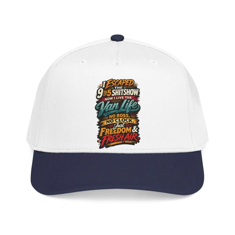 7113453435709598833_2048.jpeg Baseball Cap - "I Escaped The 9 To 5" Design F**K-Line
