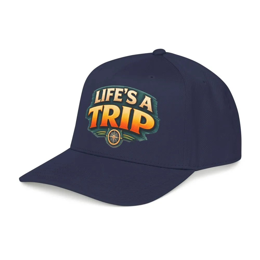 7135982771941180308_2048.jpeg Baseball Cap - "Lifes A Trip" Design Scenic-Line