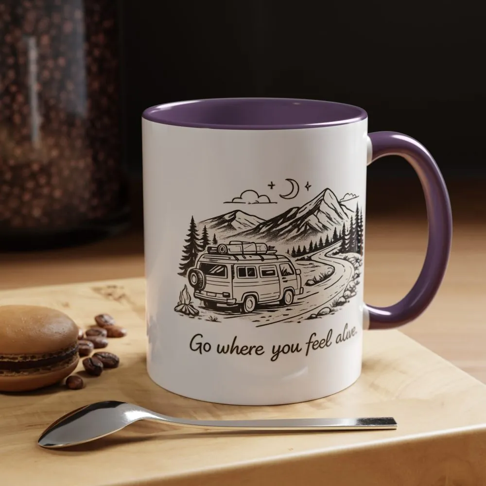 7189668445196291274_2048.jpeg Accent Coffee Mug (11, 15oz) — "Go Where You Feel Alive" Design Minimal-Line