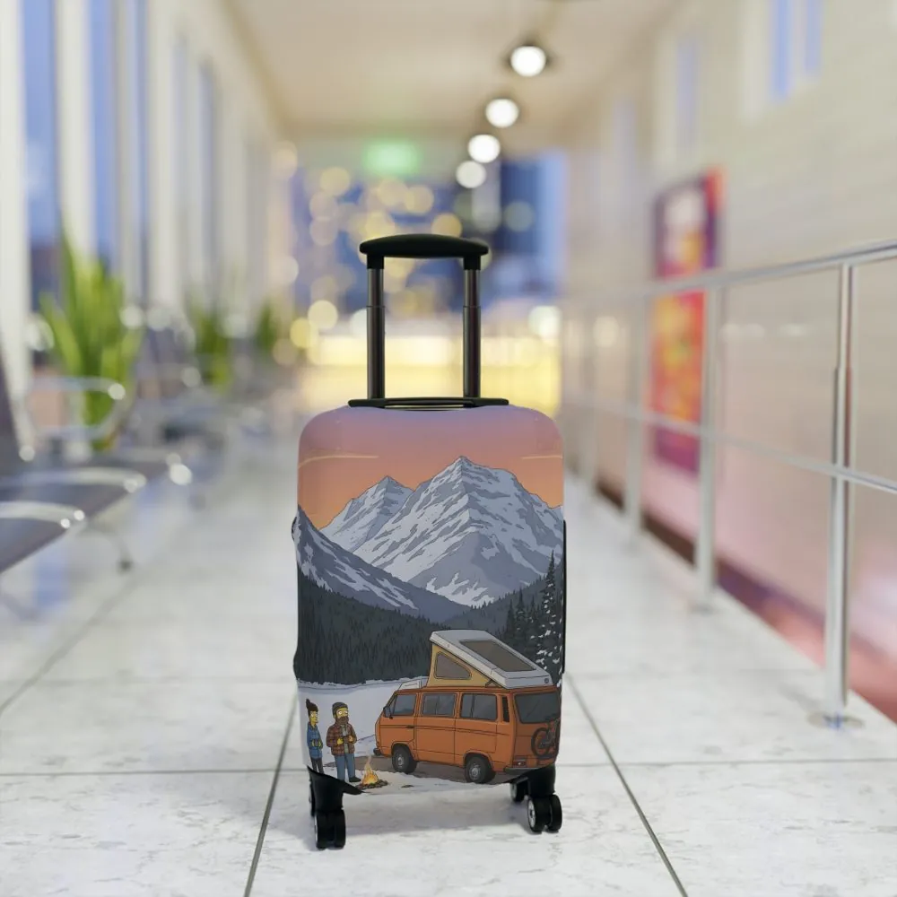 7209818523712981840_2048.jpeg Luggage Cover — Adventure Camper Sketch Travel Suitcase(Design Sitcom-Line)