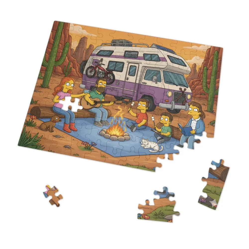 7216262601358026355_2048.jpeg Jigsaw Puzzle with Tin – RV Campfire Design