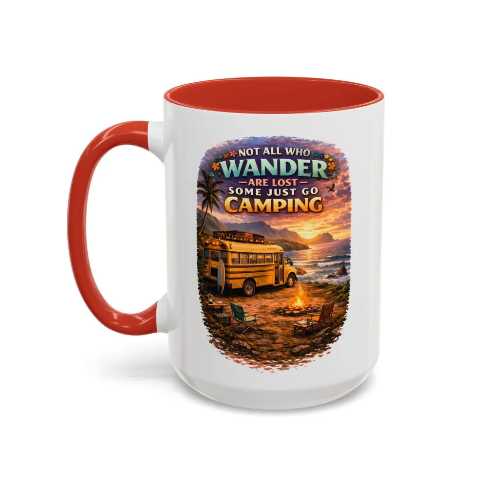 7216639997383344163_2048.jpeg Accent Coffee Mug (11, 15oz) — "Not All Who Wander Are Lost" Design Scenic-Line